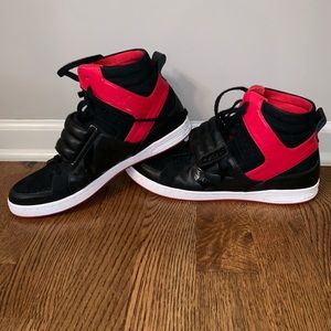 Red Hightop Converse